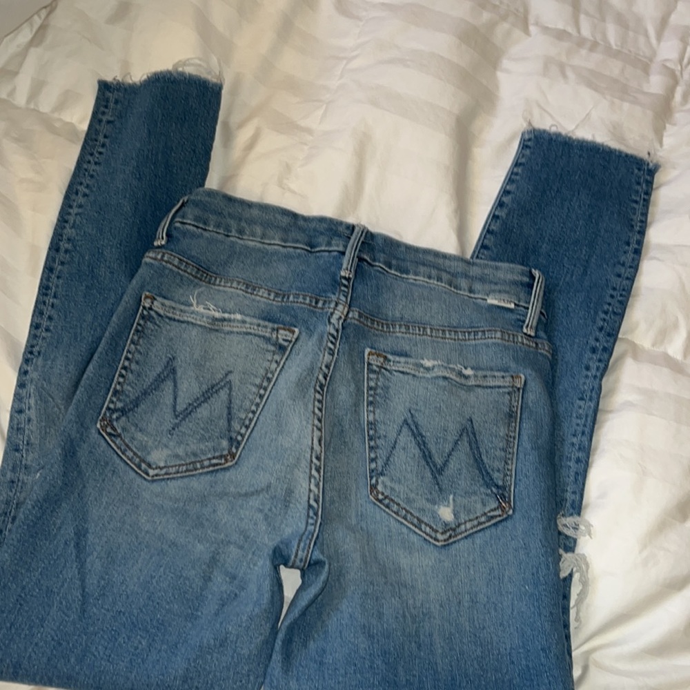Mother high rise jeans